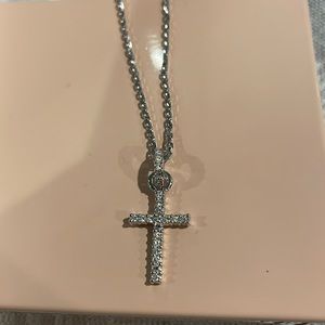 Swarovski cross necklace